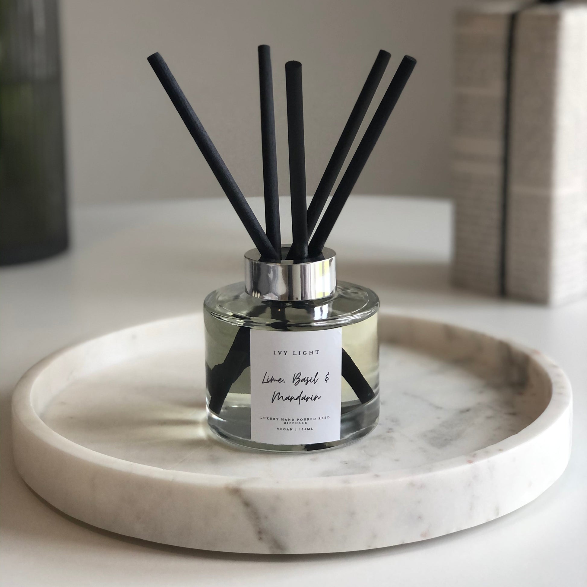 Lime, Basil & Mandarin, Reed Diffuser image 0