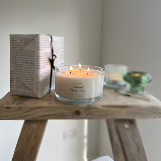 Bergamot, Orange and Amber, Large Candle image 0