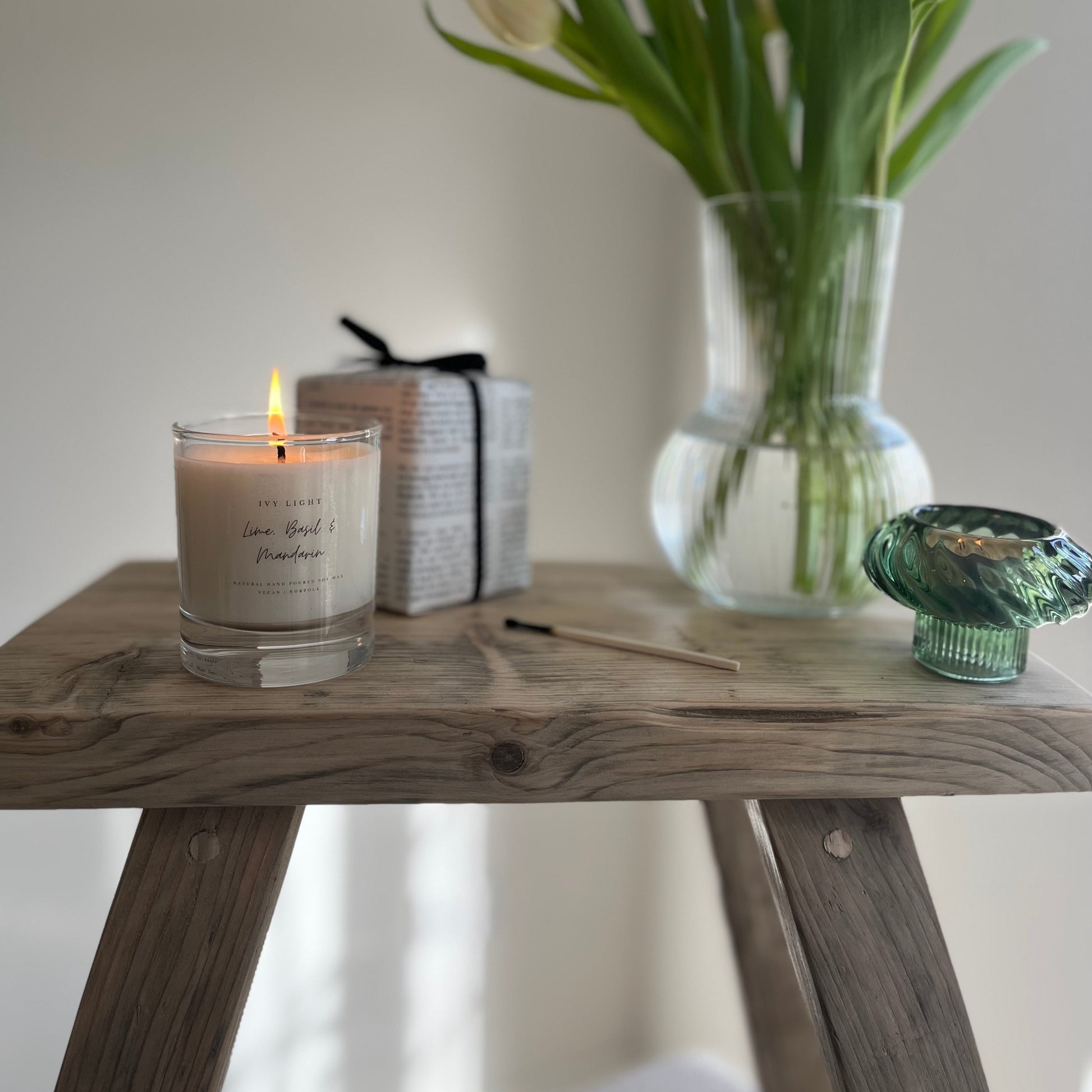 Lime, Basil & Mandarin Candle image 0