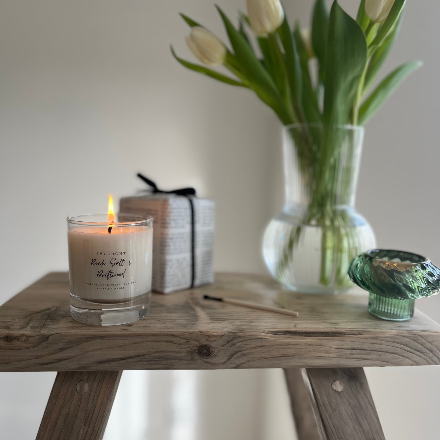 Rock Salt & Driftwood Candle image 0