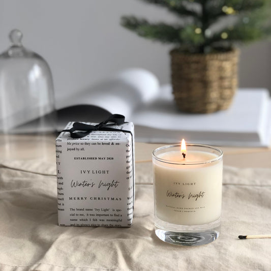 Winter's Night Candle