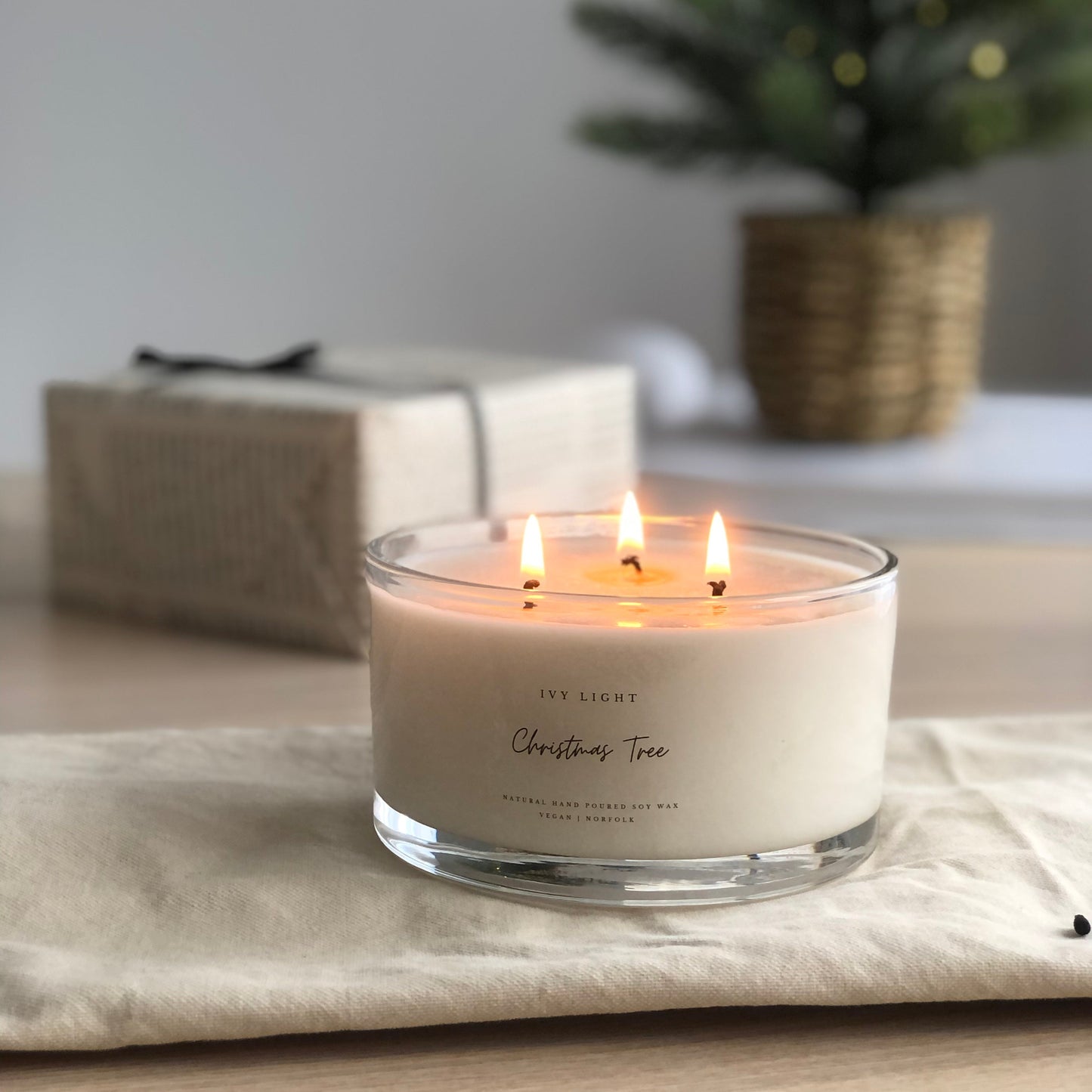 Christmas Tree, Large Candle